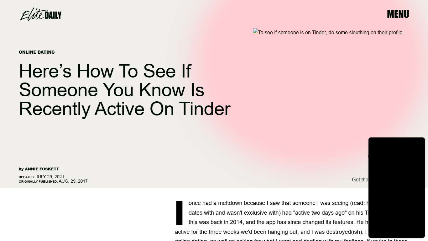 How To Find Out If Someone Is On Tinder & If They’re Actively Using It